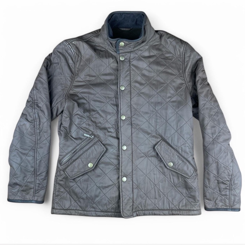 Men's Brown Quilted Barbour Jacket